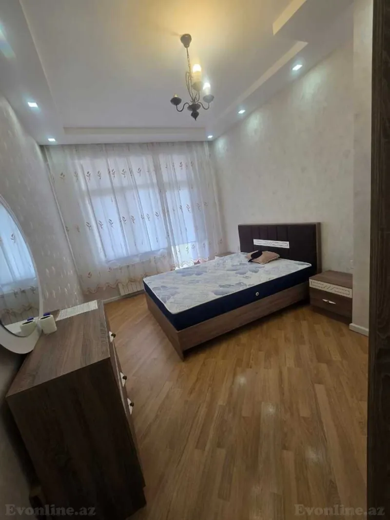 Kirayə verilir 2 otaqlı Mənzil Yeni tikili 65 m² İnşaatçılar m. - şəkil 3