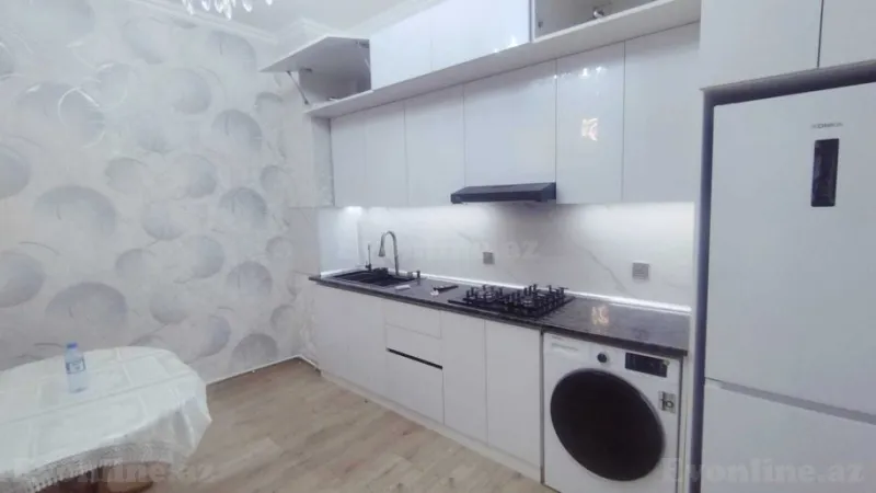 Satılır 3 otaqlı Mənzil Yeni tikili 60 m² Qara Qarayev m. - şəkil 6