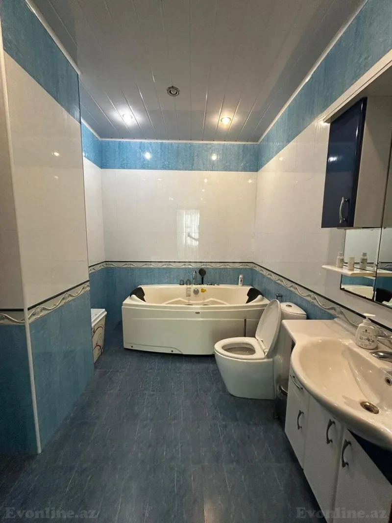 Kirayə verilir 4 otaqlı Mənzil Yeni tikili 162 m² Nərimanov r. - şəkil 16