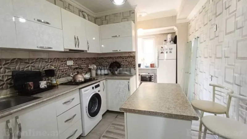 Satılır 4 otaqlı Mənzil Köhnə tikili 90 m² Sabunçu r. - şəkil 9