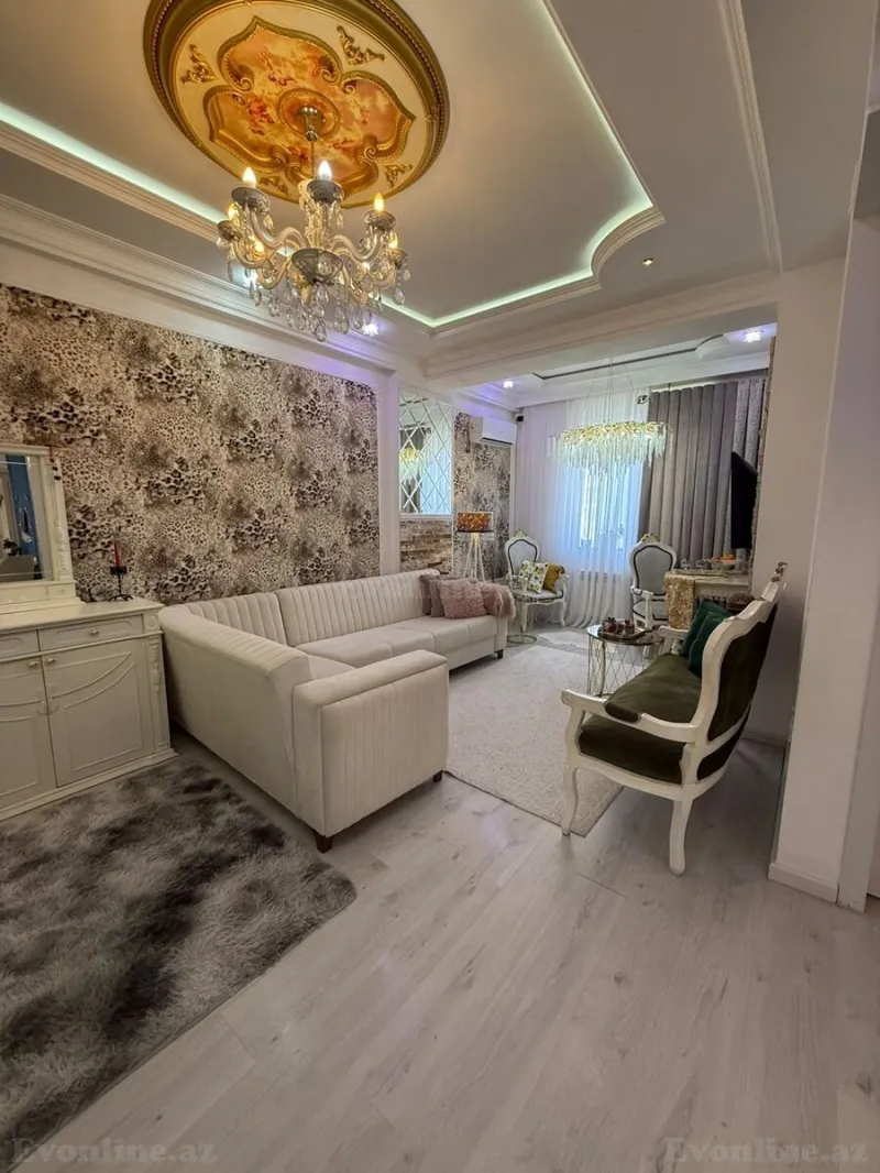 Satılır 3 otaqlı Mənzil Yeni tikili 90 m² Köhnə Günəşli - şəkil 2