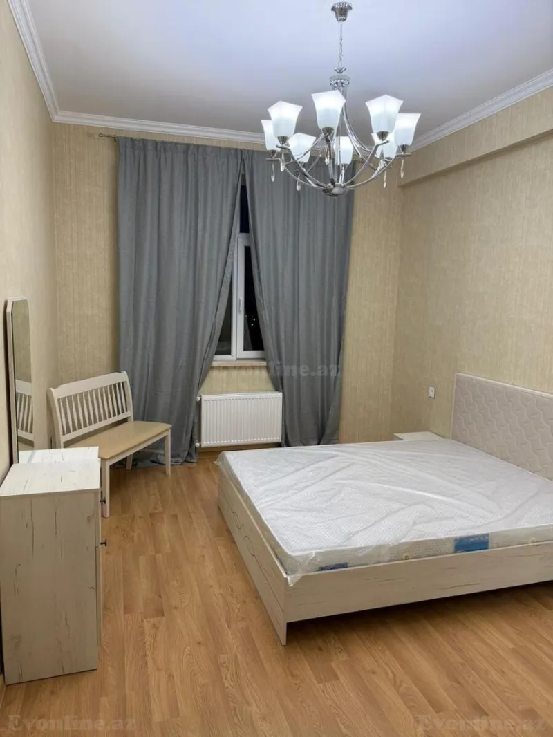 Kirayə verilir 3 otaqlı Mənzil Yeni tikili 85 m² Binəqədi r. - şəkil 3