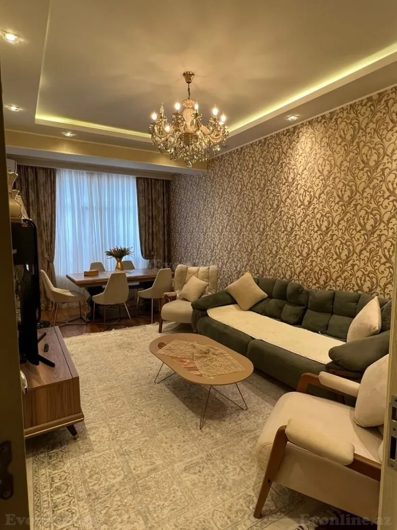 Kirayə verilir 2 otaqlı Mənzil Yeni tikili 65 m² Xətai m. - şəkil 2
