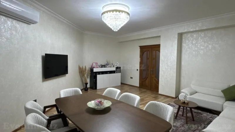 Satılır 3 otaqlı Mənzil Yeni tikili 120 m² Neftçilər m. - şəkil 2