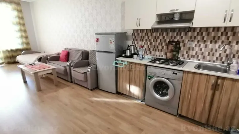 Kirayə verilir 1 otaqlı Mənzil Yeni tikili 40 m² 28 May m. - şəkil 2