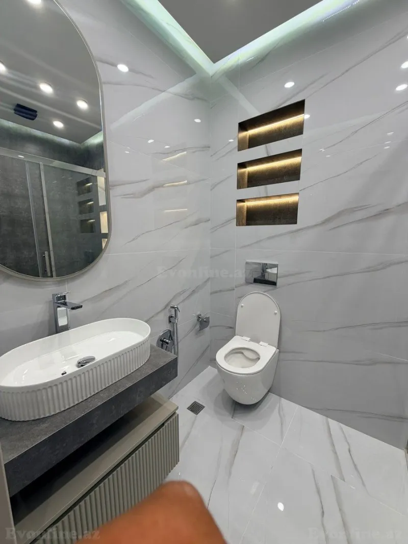 Satılır 3 otaqlı Mənzil Yeni tikili 98 m² Nərimanov r. - şəkil 8