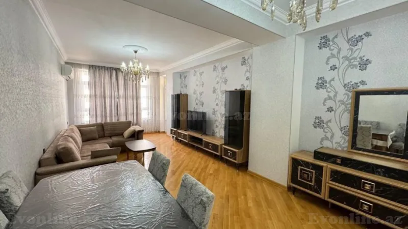 Kirayə verilir 2 otaqlı Mənzil Yeni tikili 100 m² Xətai m. - şəkil 3