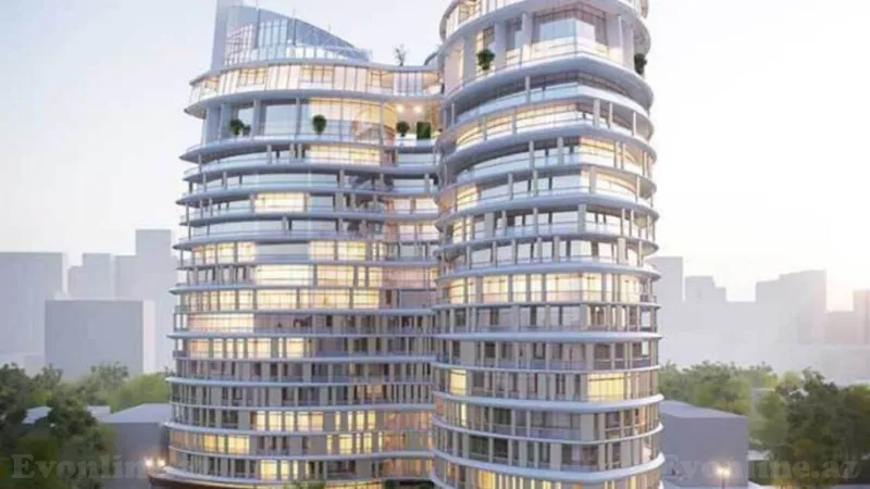 Satılır 3 otaqlı Mənzil Yeni tikili 120 m² Nizami m. - şəkil 2