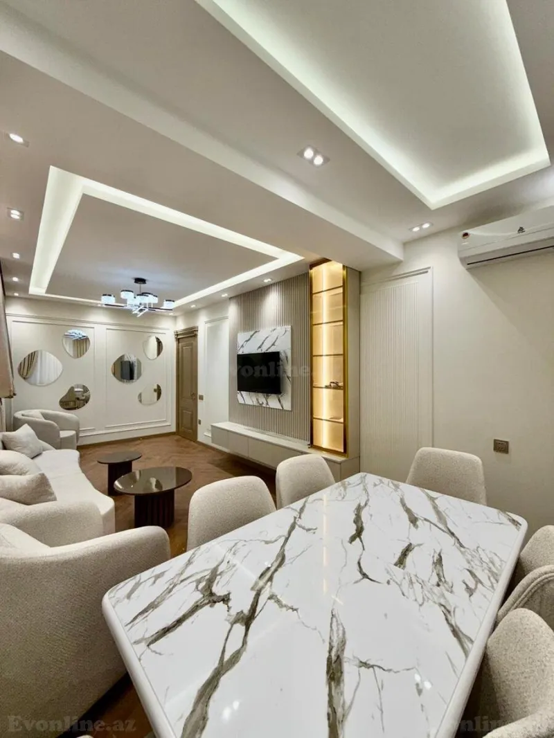 Kirayə verilir 4 otaqlı Mənzil Yeni tikili 130 m² Neftçilər m. - şəkil 5