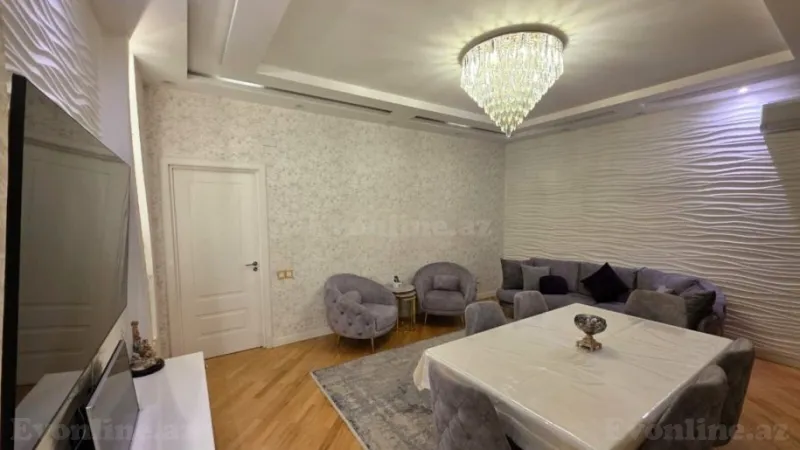 Satılır 3 otaqlı Mənzil Yeni tikili 134 m² İnşaatçılar m. - şəkil 3