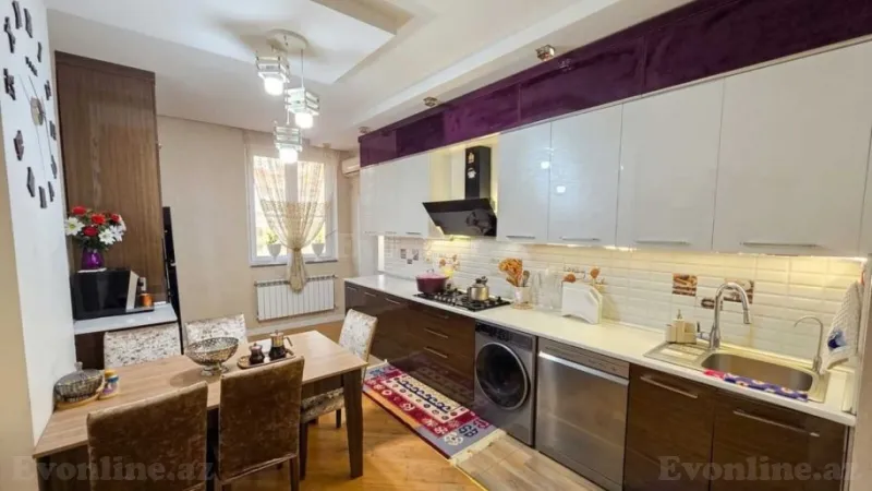 Satılır 3 otaqlı Mənzil Yeni tikili 134 m² İnşaatçılar m. - şəkil 13