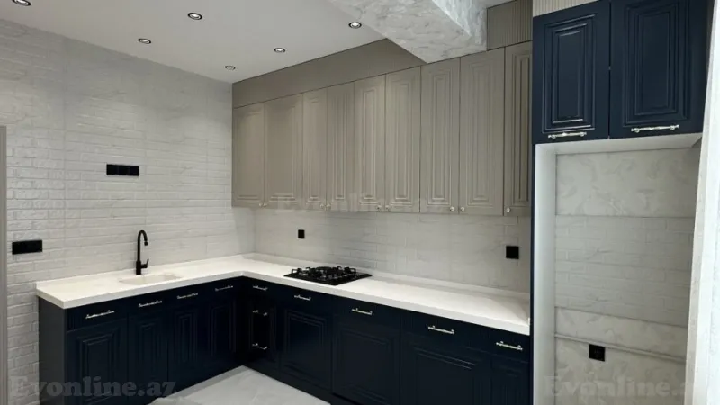 Satılır 2 otaqlı Mənzil Yeni tikili 80 m² Həzi Aslanov m. - şəkil 9