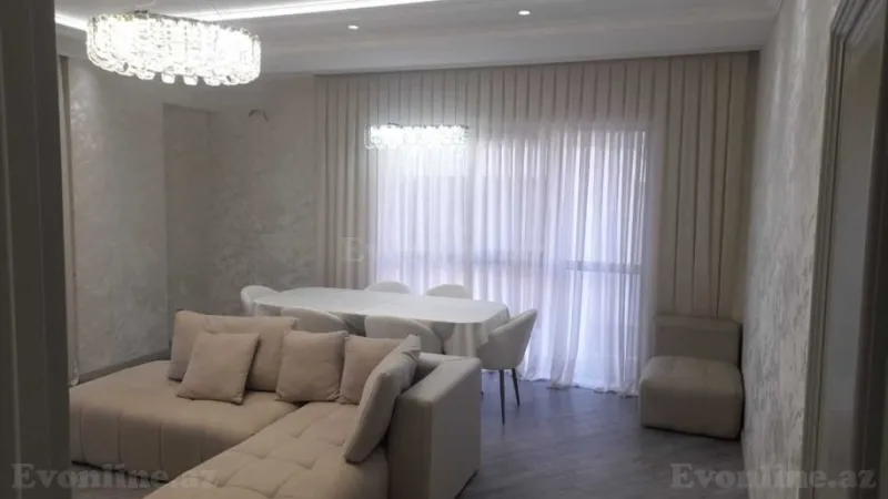 Kirayə verilir 3 otaqlı Mənzil Yeni tikili 126 m² Xətai m.