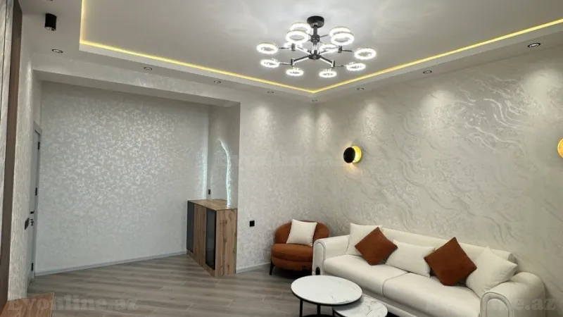 Satılır 2 otaqlı Mənzil Yeni tikili 83 m² Həzi Aslanov m. - şəkil 2