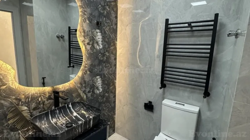 Satılır 2 otaqlı Mənzil Yeni tikili 83 m² Həzi Aslanov m. - şəkil 13