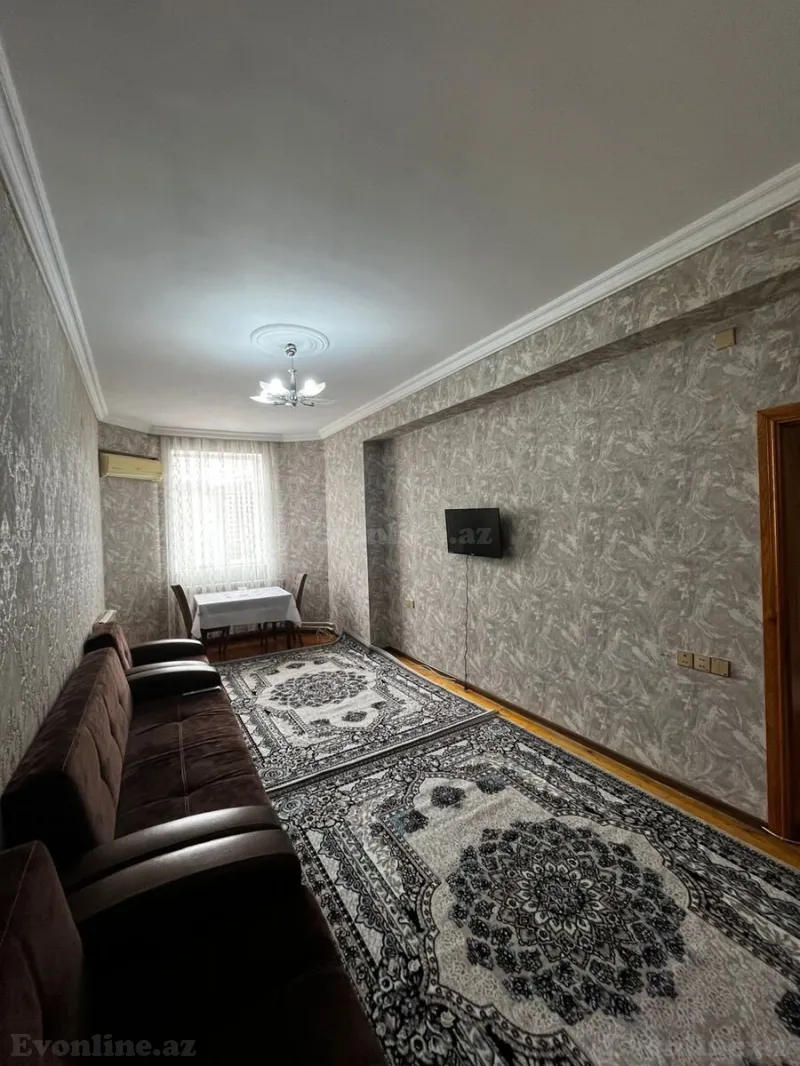Kirayə verilir 2 otaqlı Mənzil Yeni tikili 75 m² Yeni Yasamal