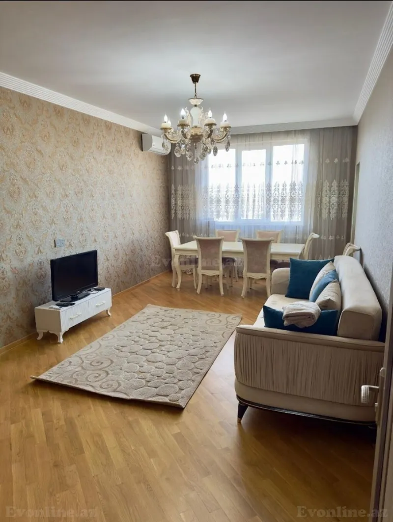 Kirayə verilir 3 otaqlı Mənzil Yeni tikili 100 m² Sabunçu r. - şəkil 2