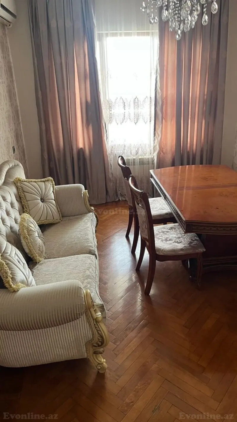 Kirayə verilir 2 otaqlı Mənzil Köhnə tikili 60 m² Həzi Aslanov m. - şəkil 2