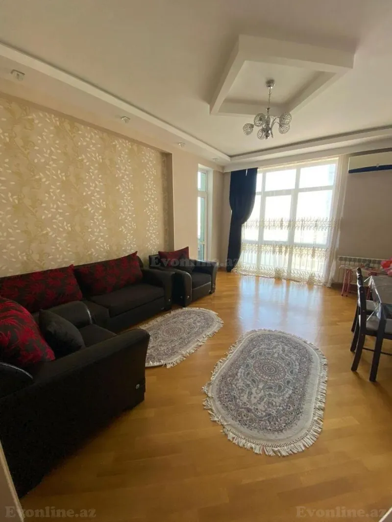 Kirayə verilir 2 otaqlı Mənzil Yeni tikili 91 m² Nəriman Nərimanov m. - şəkil 2