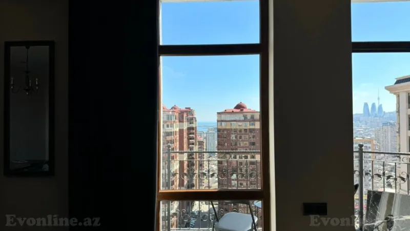 Kirayə verilir 2 otaqlı Mənzil Yeni tikili 100 m² Nizami r. - şəkil 15