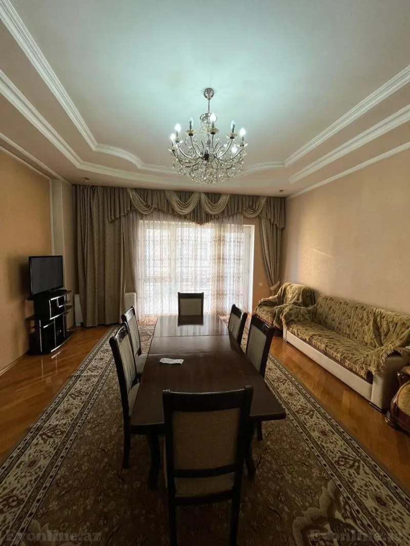 Kirayə verilir 3 otaqlı Mənzil Yeni tikili 145 m² 8 Noyabr m. - şəkil 3