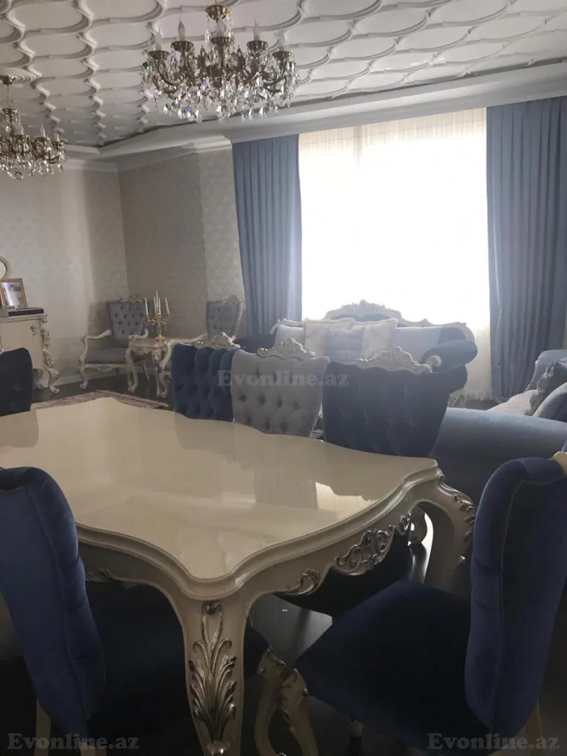 Satılır 3 otaqlı Mənzil Yeni tikili 155 m² 8 Noyabr m. - şəkil 3