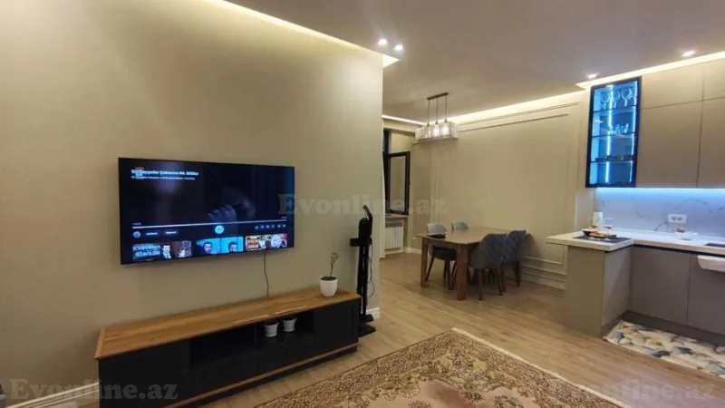 Kirayə verilir 2 otaqlı Mənzil Yeni tikili 70 m² Gənclik m. - şəkil 4