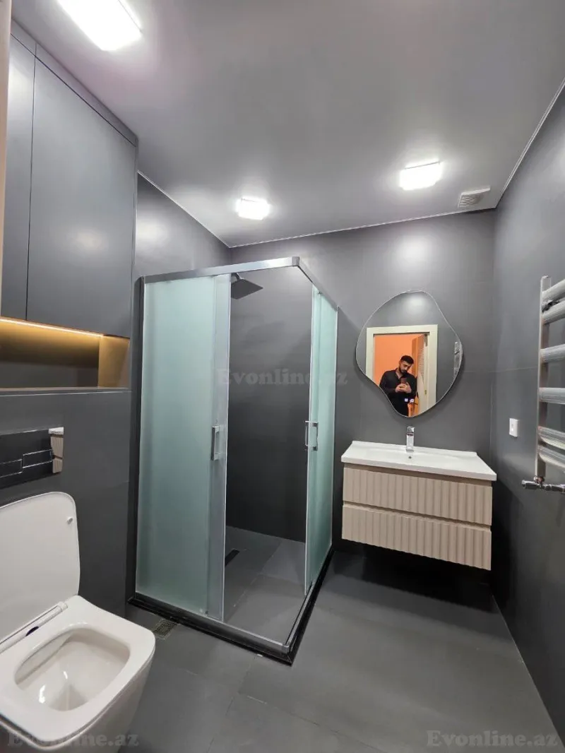 Satılır 3 otaqlı Mənzil Yeni tikili 120 m² İnşaatçılar m. - şəkil 13