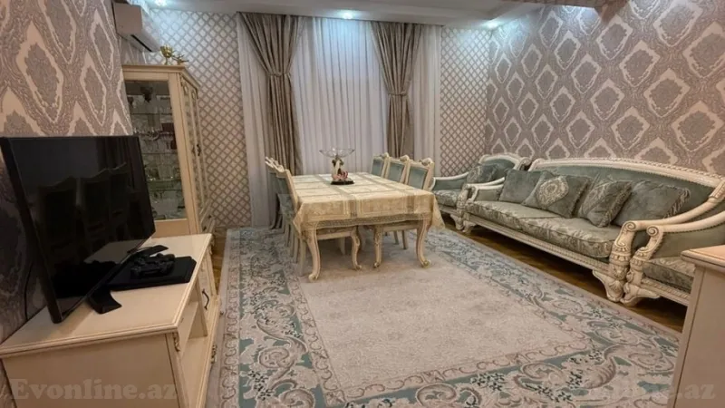 Satılır 3 otaqlı Mənzil Yeni tikili 96 m² 5-ci mikrorayon - şəkil 2