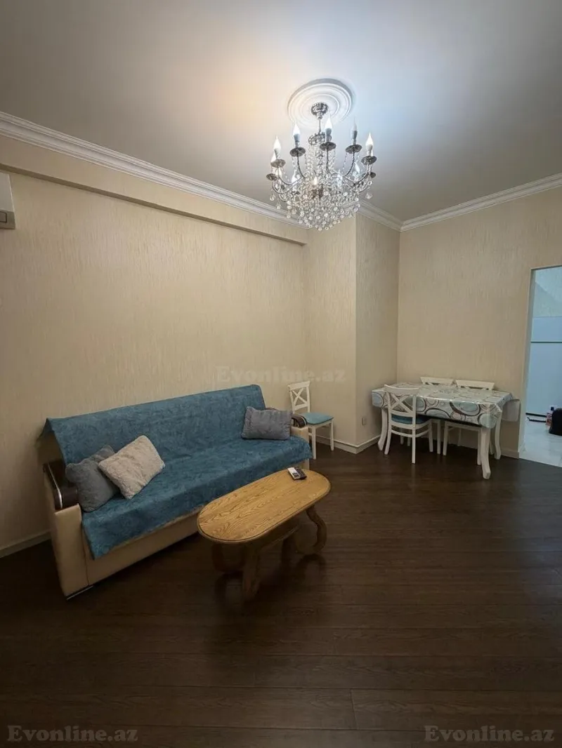 Kirayə verilir 3 otaqlı Mənzil Yeni tikili 60 m² Nərimanov r. - şəkil 2