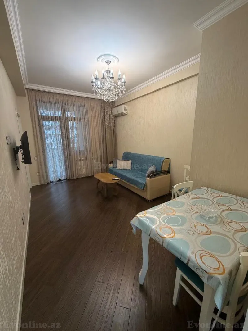 Kirayə verilir 3 otaqlı Mənzil Yeni tikili 60 m² Nərimanov r. - şəkil 3