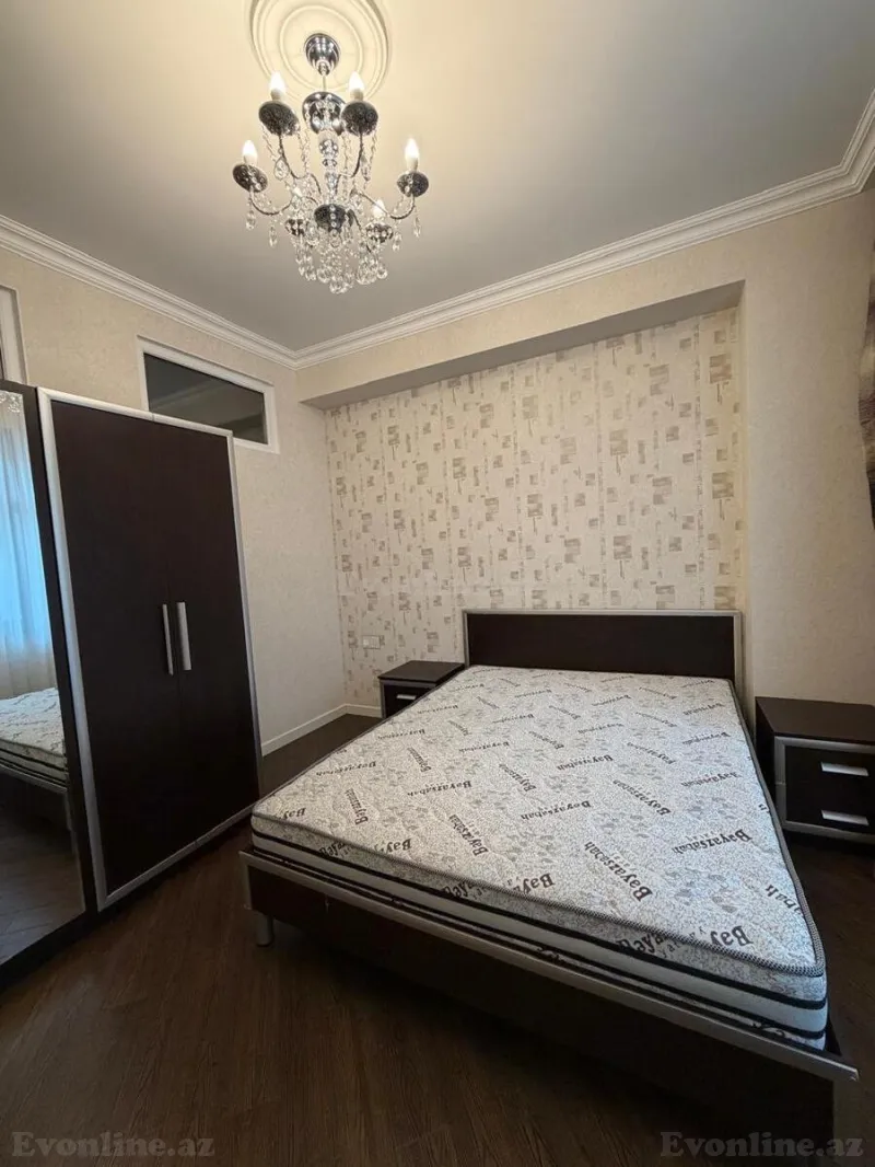 Kirayə verilir 3 otaqlı Mənzil Yeni tikili 60 m² Nərimanov r. - şəkil 4