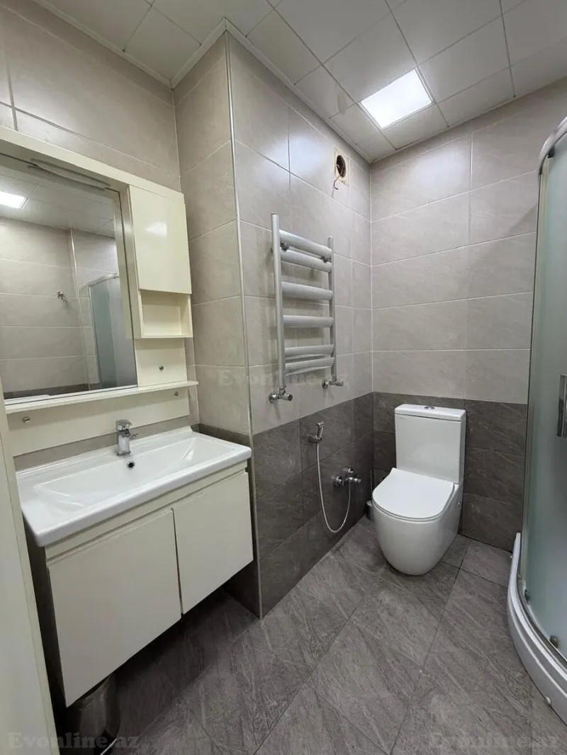 Kirayə verilir 3 otaqlı Mənzil Yeni tikili 60 m² Nərimanov r. - şəkil 10