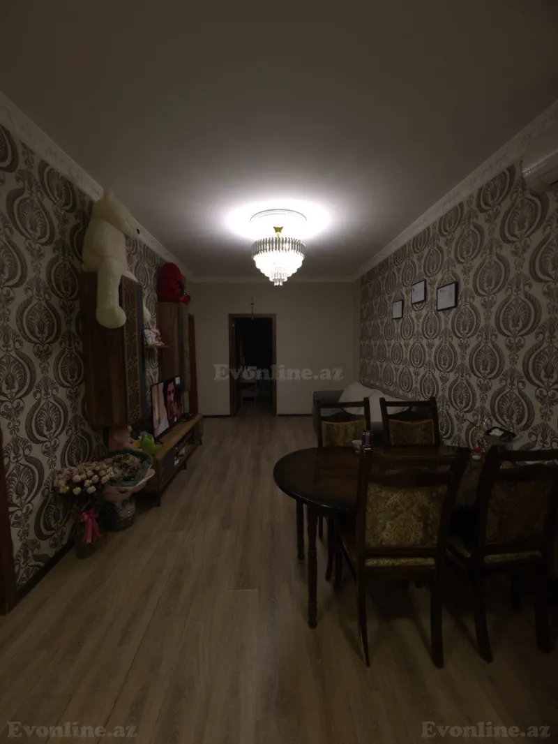 Kirayə verilir 2 otaqlı Mənzil Köhnə tikili 85 m² 9-cu mikrorayon - şəkil 3