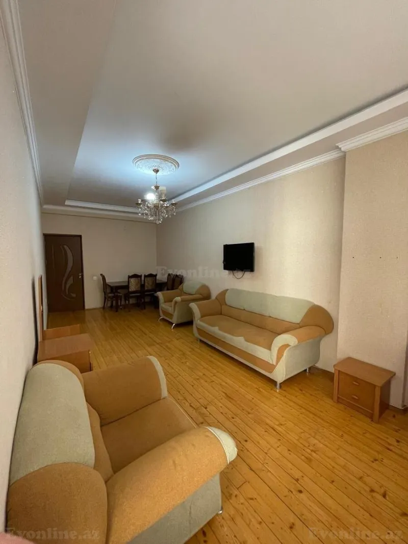 Kirayə verilir 3 otaqlı Mənzil Yeni tikili 90 m² Nəsimi r.