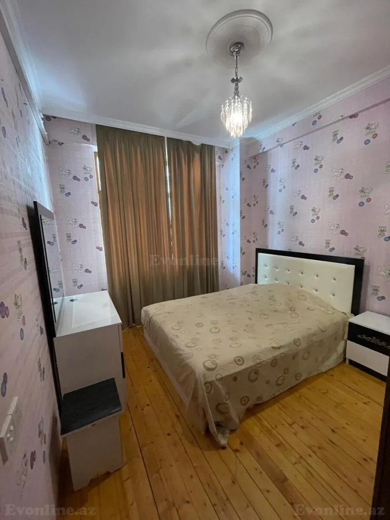 Kirayə verilir 3 otaqlı Mənzil Yeni tikili 90 m² Nəsimi r. - şəkil 4