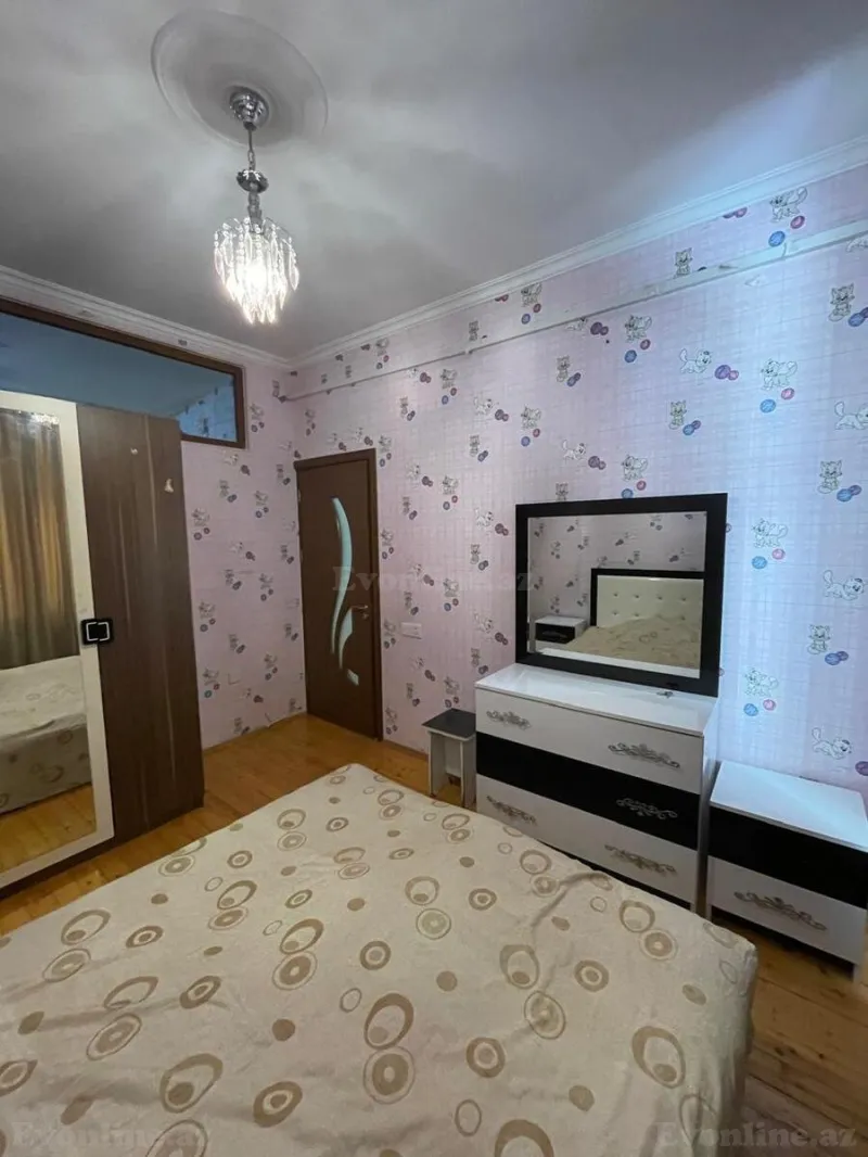 Kirayə verilir 3 otaqlı Mənzil Yeni tikili 90 m² Nəsimi r. - şəkil 5