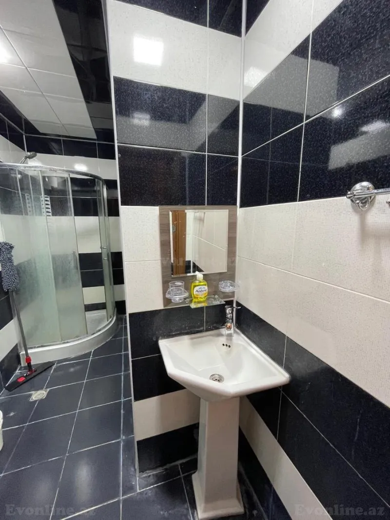 Kirayə verilir 3 otaqlı Mənzil Yeni tikili 90 m² Nəsimi r. - şəkil 14