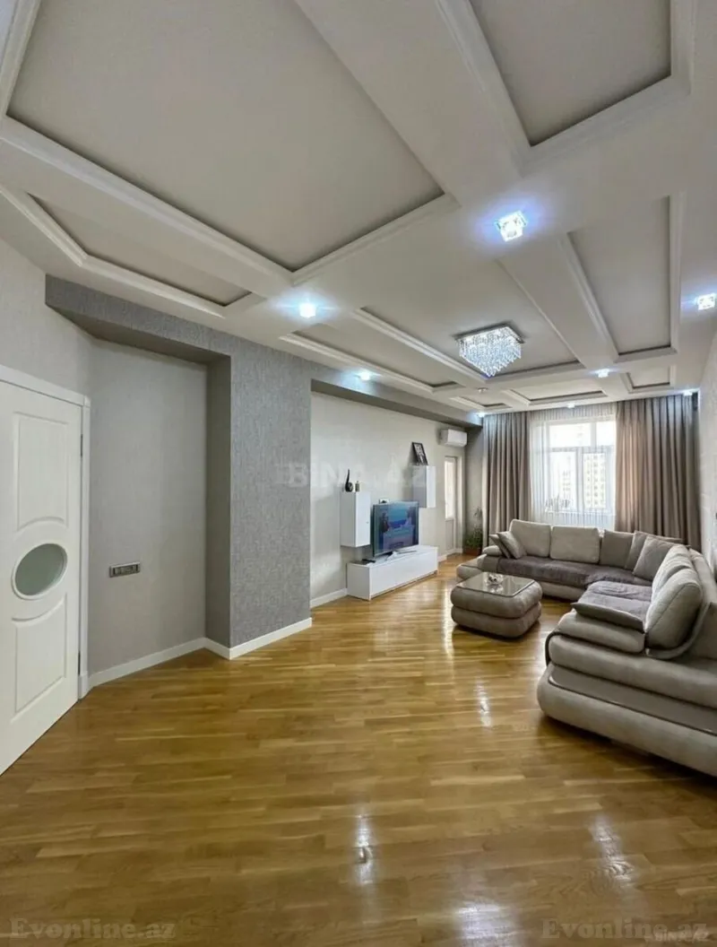 Satılır 3 otaqlı Mənzil Yeni tikili 137 m² Həzi Aslanov m. - şəkil 2