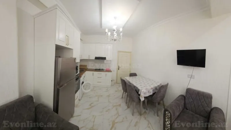Kirayə verilir 2 otaqlı Mənzil Yeni tikili 55 m² Nəsimi r. - şəkil 5