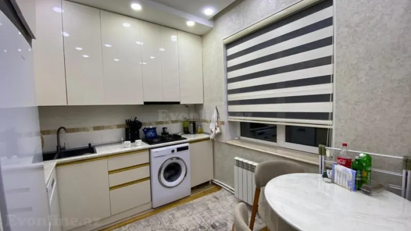 Satılır 3 otaqlı Mənzil Yeni tikili 85 m² İnşaatçılar m. - şəkil 4