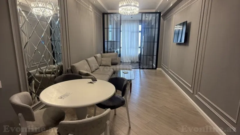 Kirayə verilir 2 otaqlı Mənzil Yeni tikili 65 m² 5-ci mikrorayon - şəkil 3