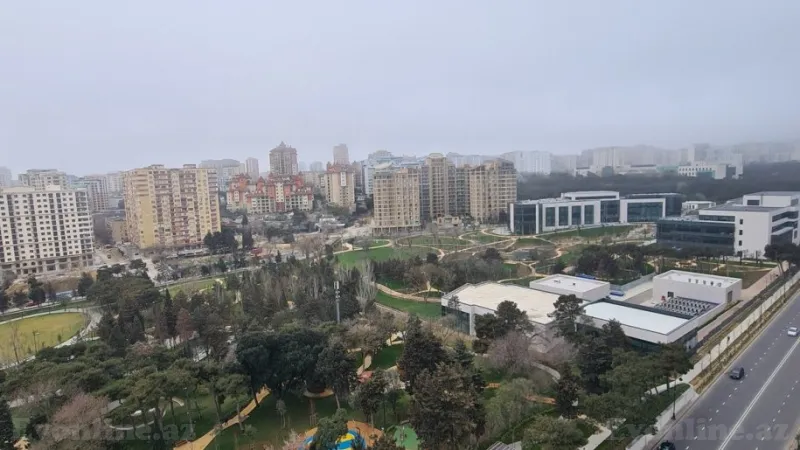 Kirayə verilir 3 otaqlı Mənzil Yeni tikili 90 m² Gənclik m. - şəkil 3