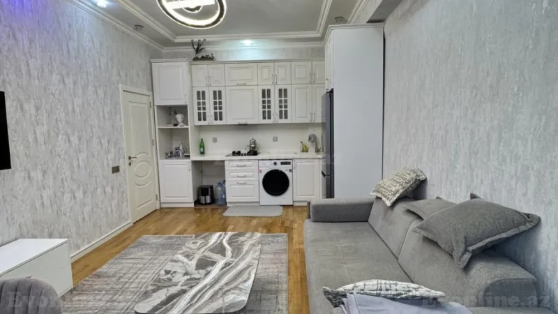 Kirayə verilir 2 otaqlı Mənzil Yeni tikili 50 m² 8-ci mikrorayon - şəkil 2