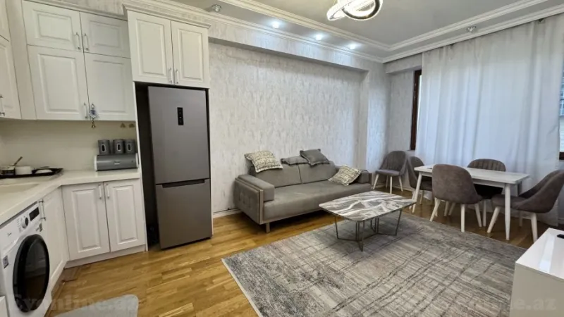 Kirayə verilir 2 otaqlı Mənzil Yeni tikili 50 m² 8-ci mikrorayon - şəkil 3