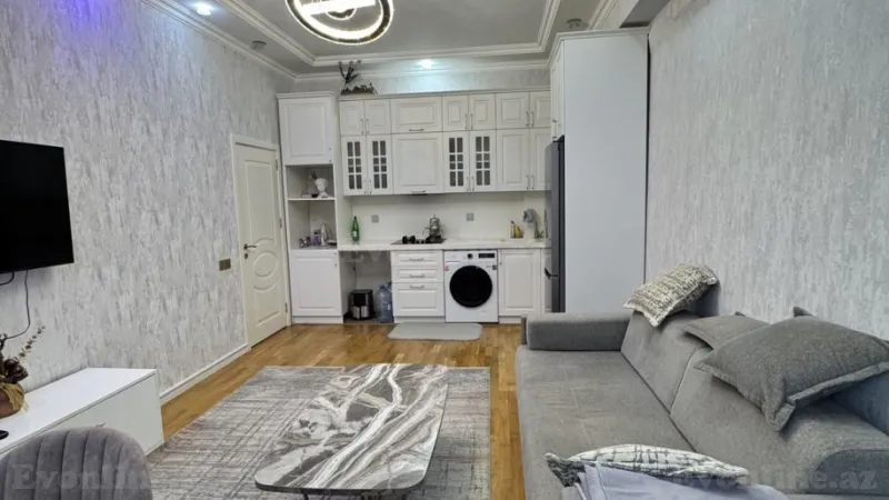 Kirayə verilir 2 otaqlı Mənzil Yeni tikili 50 m² 8-ci mikrorayon - şəkil 7