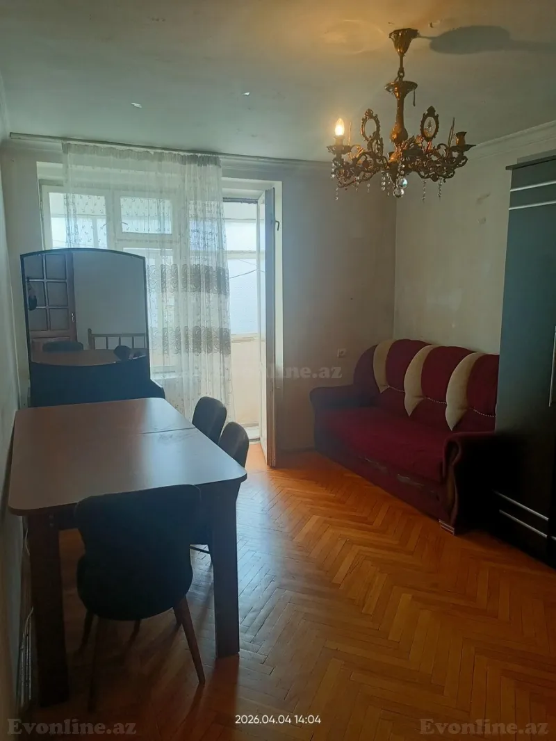 Kirayə verilir 2 otaqlı Mənzil Köhnə tikili 45 m² Nəriman Nərimanov m.