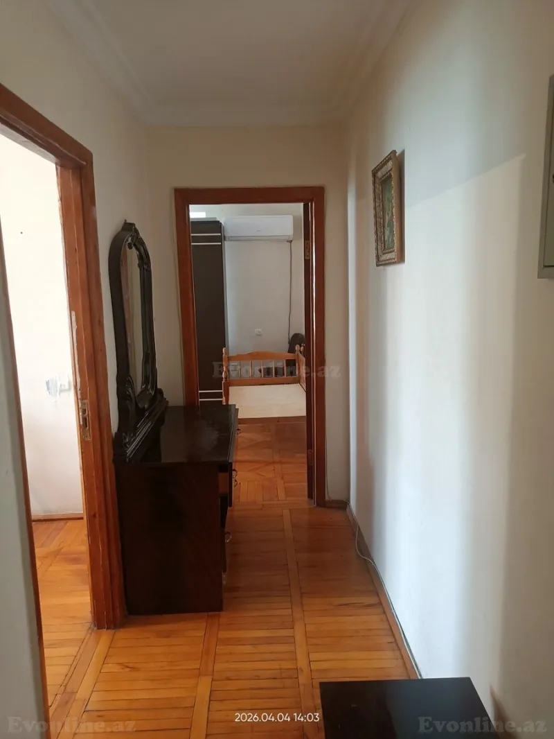 Kirayə verilir 2 otaqlı Mənzil Köhnə tikili 45 m² Nəriman Nərimanov m. - şəkil 3