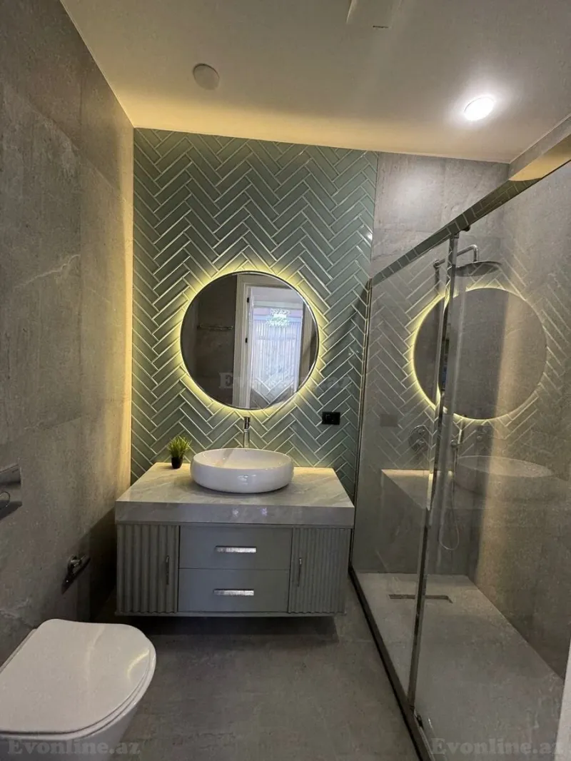 Satılır 4 otaqlı Mənzil Yeni tikili 124 m² Nəsimi r. - şəkil 12