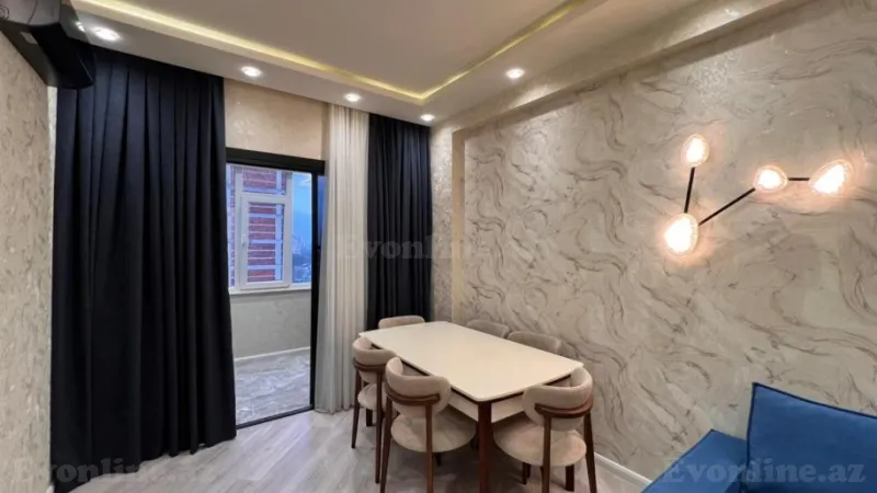 Satılır 2 otaqlı Mənzil Yeni tikili 55 m² Həzi Aslanov m. - şəkil 3